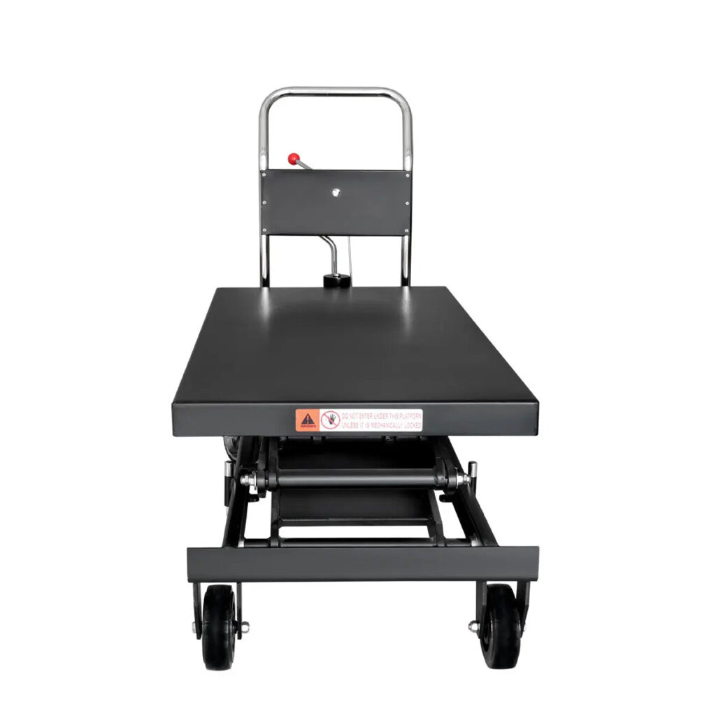 2200 lb mobile scissor lift table